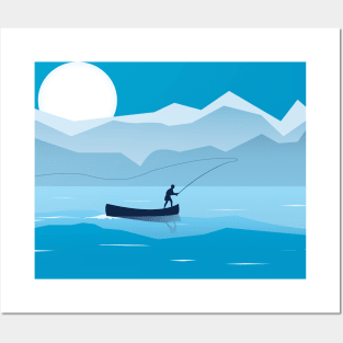 Fishing Posters and Art